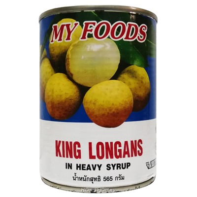 Лонган в сиропе My Foods, Таиланд, 565 г Акция