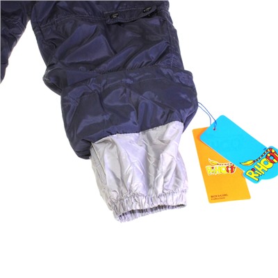 Рост 120-130. Утепленные детские штаны с подкладкой из полиэстера Federlix пурпурно-дымчатого цвета.