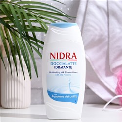 Пена-молочко для душа увлажняющая NIDRA с молочными протеинами, 250 мл