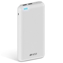 Мобильный аккумулятор Hiper SP20000 Li-Ion 20000mAh 2.1A+1A 2xUSB белый