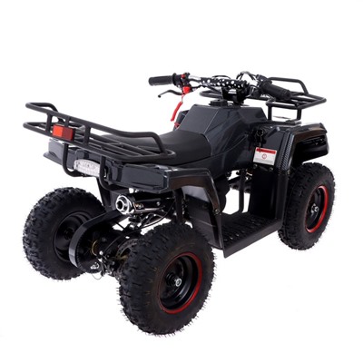Квадроцикл бензиновый ATV GR6.40 - 49cc, цвет чёрный карбон