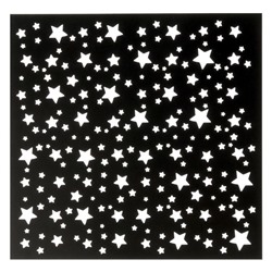 Трафарет для творчества «Звезды», 15 × 15 см