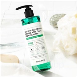 Some By Mi Гель для тела AHA, BHA, PHA 30 Days Miracle Acne Clear Body Cleanser 400мл