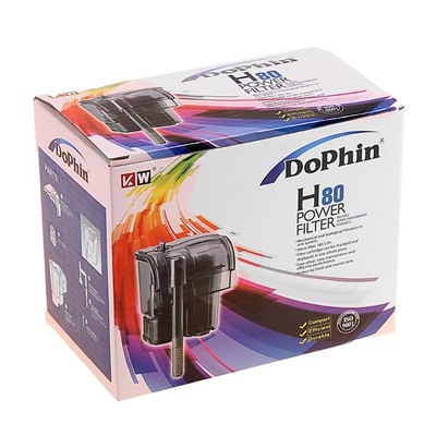 Навесной фильтр, Dophin H-80 (KW) 2.5 вт,190л./ч.,с регулятором