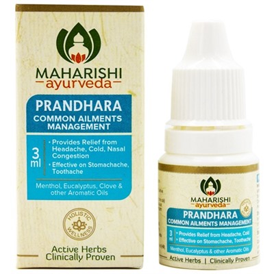 Прандхара Махариши Аюрведа (обезболивающие капли) Prandhara Maharishi Ayurveda 3 мл.