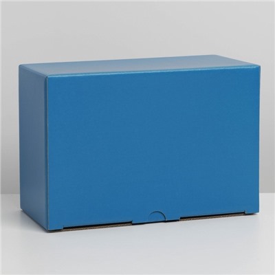 Коробка складная «Синяя», 30 х 23 х 12 см