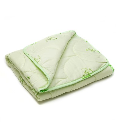 Одеяло Карамелька облегченное 110х140 см, полиэстер 100%, бамбуковый пласт 150 г/м
