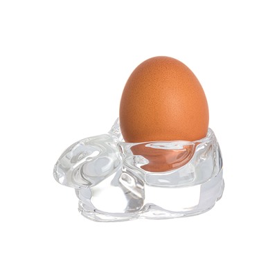 Солонка - подставка под яйцо 9*6*4,3 см 25 мл "Зайчик"