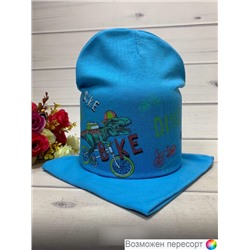 Комплект детский трикотажный: шапка и снуд (3-8 лет) арт. 820251