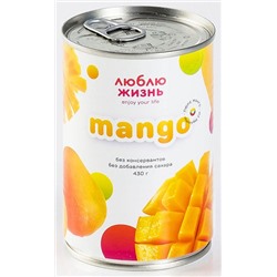 Пюре манго сорта Сеин Та Лон из Мьянмы "Люблю жизнь" 430 гр.