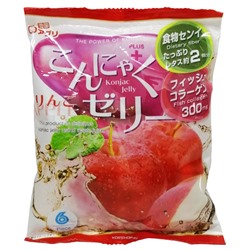 Желе конняку со вкусом яблока Yukiguni Aguri, Япония, 108 г