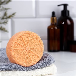 Бомбочка для ванны "Половинка апельсина", оранжевый, 110 гр "Добропаровъ"