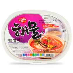 Лапша рисовая б/п с морепродуктами Корея 92 г