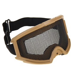 Очки защитные для страйкбола KINGRIN Tactical gear mesh goggles (Tan) MA-05-T