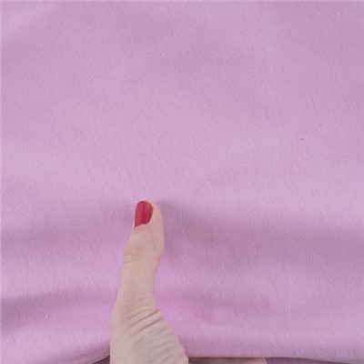 Ткань на отрез кулирка цвет розовый