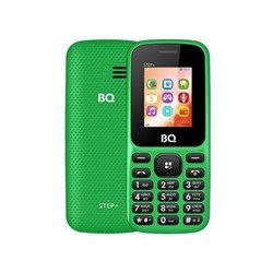 Сотовый телефон BQ M-1807 Step+, 160x128, 64 Мб, слот MicroSD, 600мАч, 2 SIM, зеленый