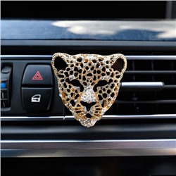 Украшение в дефлектор автомобиля "Леопард"