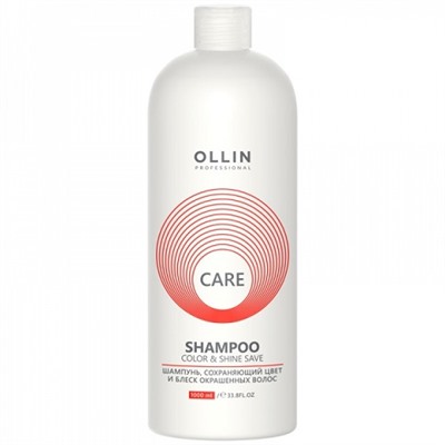 Шампунь для окрашенных волос «CARE» OLLIN 1000 мл