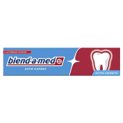 Зубная паста Blend-a-med, «Анти-кариес», экстра свежесть, 100 мл