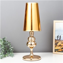 Настольная лампа "Жардин" Е27 40Вт золото 15х47 см