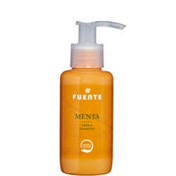 Шампунь для чувствительной кожи головы на основе трав MENTA Herbal Shampoo FUENTE 100 мл