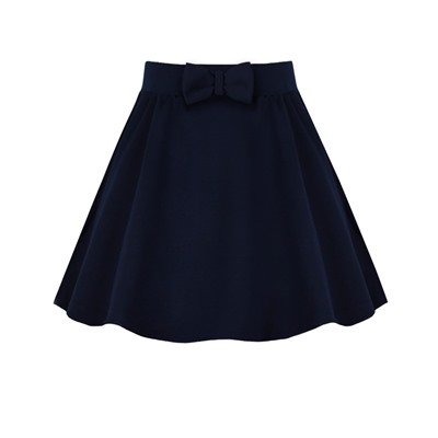 Синяя школьная юбка для девочки 79062-ДШ21