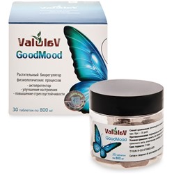 Valulav GoodMood для улучшения настроения, стрессоустойчивости 30 таб.