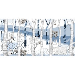 3D Фотообои «Скандинавский лес»
