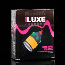 Презервативы «Luxe» Maxima Сигара Хуана, 1 шт.