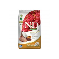 Фармина N&D Dog Quinoa Skin&Сoat Quail Перепел, киноа, кокос 2,5кг 43АГ