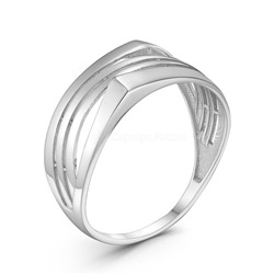 Кольцо из серебра родированное к-4206-р
