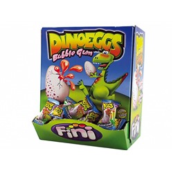 Жев.резинка Яйцо Динозавра с клубничной начинкой 200шт*5гр "Fini Dino Eggs" (Испания)  арт. 818706