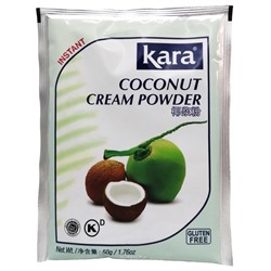 Сухие кокосовые сливки Kara, Индонезия, 50 г