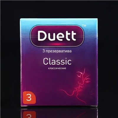 Презервативы DUETT classic 3 шт.