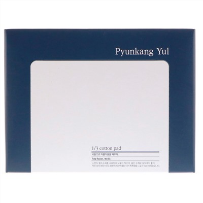 Pyunkang Yul, Прямоугольные ватные диски "1/3", 160 шт.