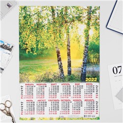 Календарь листовой А3 "Природа 2022 - 7"