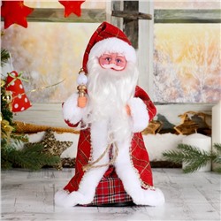 Дед Мороз "С посошком и подарками" двигается, с подсветкой