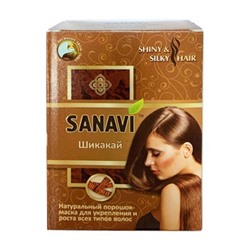 Порошок для мытья волос "Шикакай" Sanavi 100 гр.