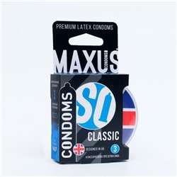 Презервативы классические MAXUS AIR Classic, 3 шт