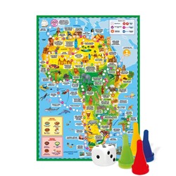 Игра-ходилка с фишками. Вокруг света. Африка