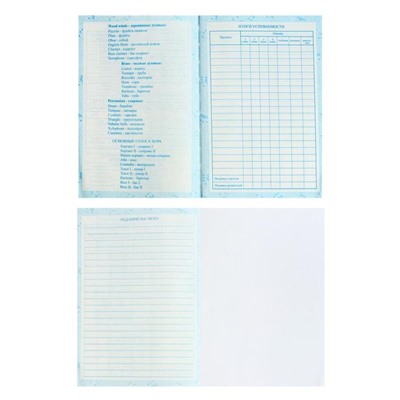 Дневник для музыкальной школы "Музыка", твёрдая обложка, выборочный лак, глянцевая ламинация, 48 листов