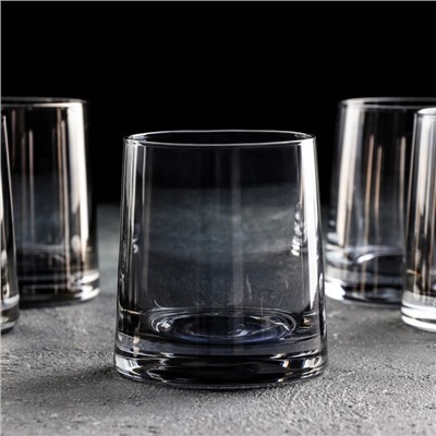 Набор питьевой «Эко», 7 предметов: кувшин, 1 л, 10×24,5, 6 стаканов, 250 мл, цвет серый