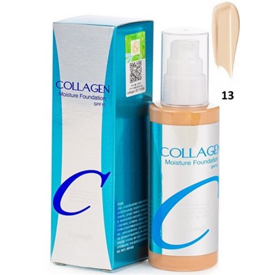 Тональный крем Enough Collagen Moisture Foundation SPF 15, тон 13, 100 мл