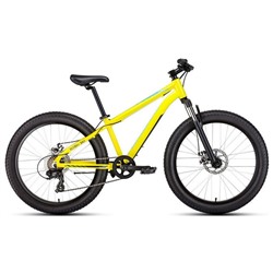 Велосипед 24" Forward Bizon mini, 2021, цвет желтый, размер рамы 13"