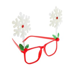 Карнавальные очки «Снежинки»
