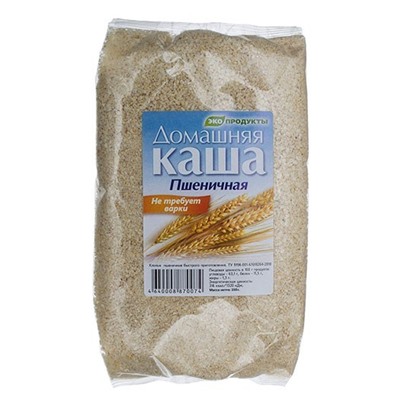 Каша пшеничная Домашняя не требует варки 150 гр.
