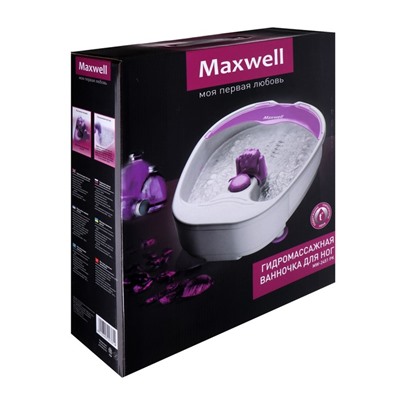 Массажная ванночка для ног Maxwell MW-2451, 90 Вт, 2 режима