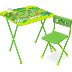 Комплект мебели «Футбол»: стол, стул мягкий, цвета МИКС