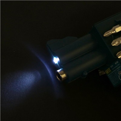 Отвертка аккумуляторная FIT 80236, 4.8 В, 180 об/мин, 3 Нм, Ni-Cd, 0.6 Ач, подсветка