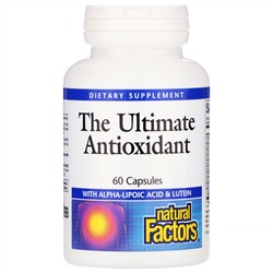 Natural Factors, The Ultimate Antioxidant with Alpha-Lipoic Acid and Lutein, 60 Capsules